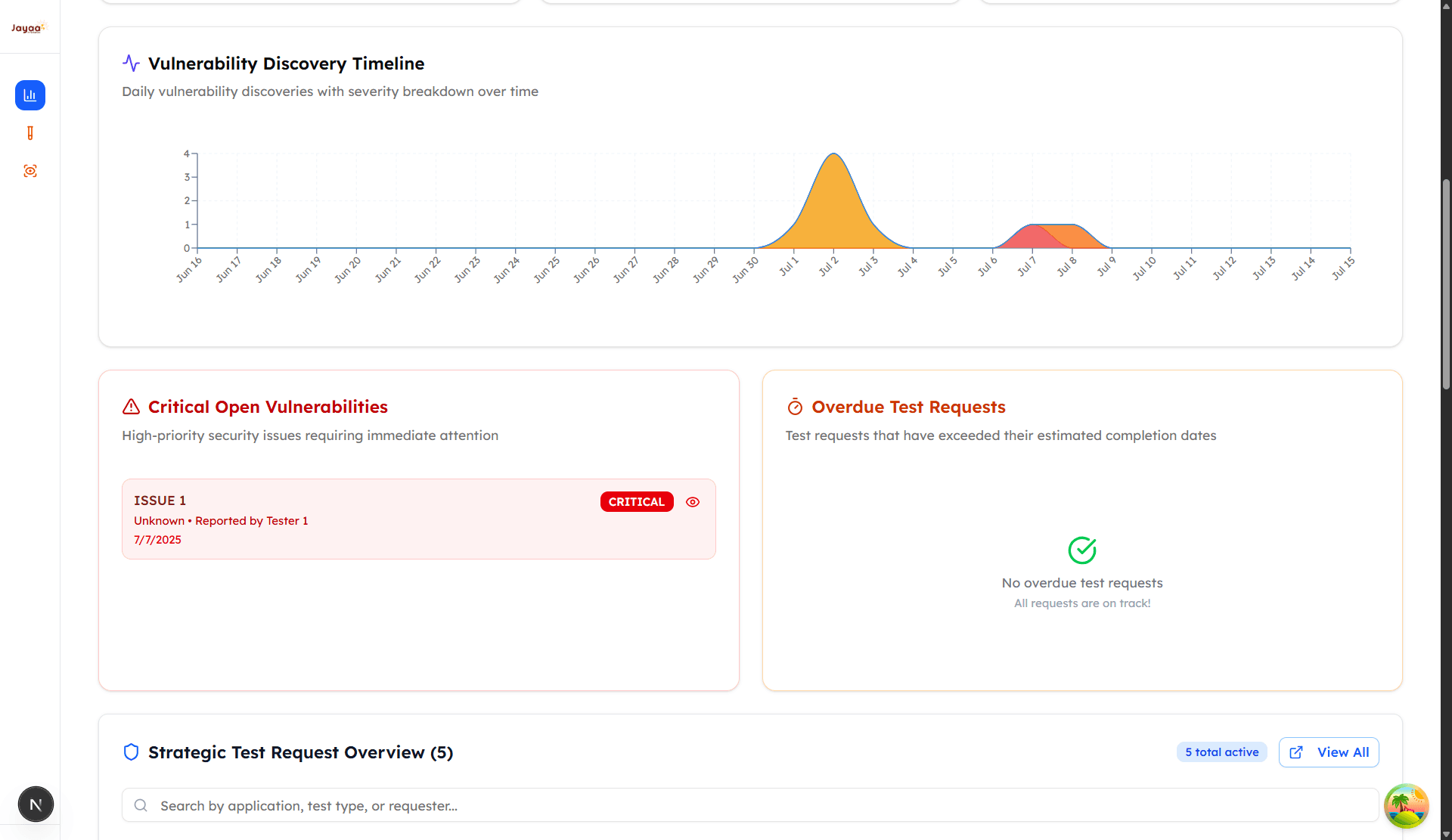 VulSphere dashboard preview 7